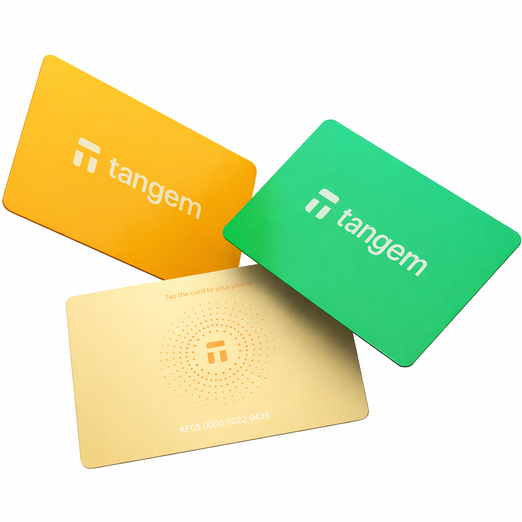 Tangem 2.0 Crypto Wallet 3 Cards Set