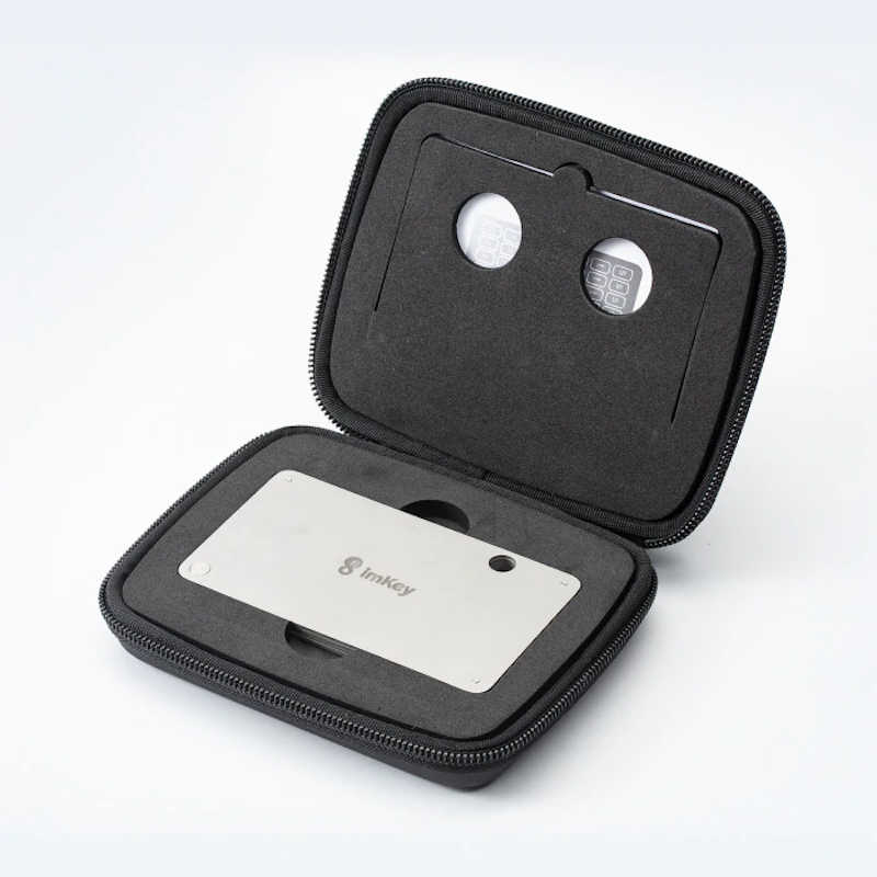 imKey助记词密盒 不锈钢材质 防火防水防腐蚀 助记词钢板