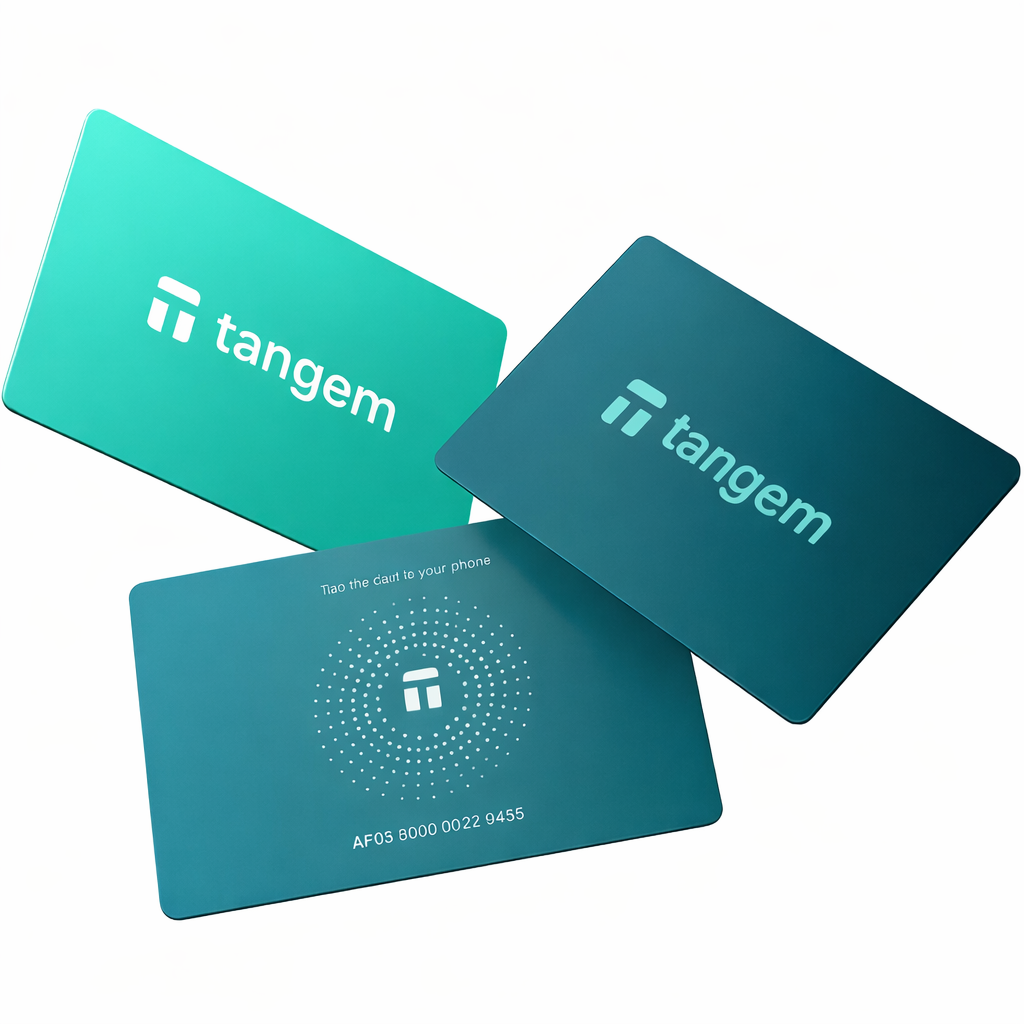 Tangem 2.0 Crypto Wallet 3 Cards Set