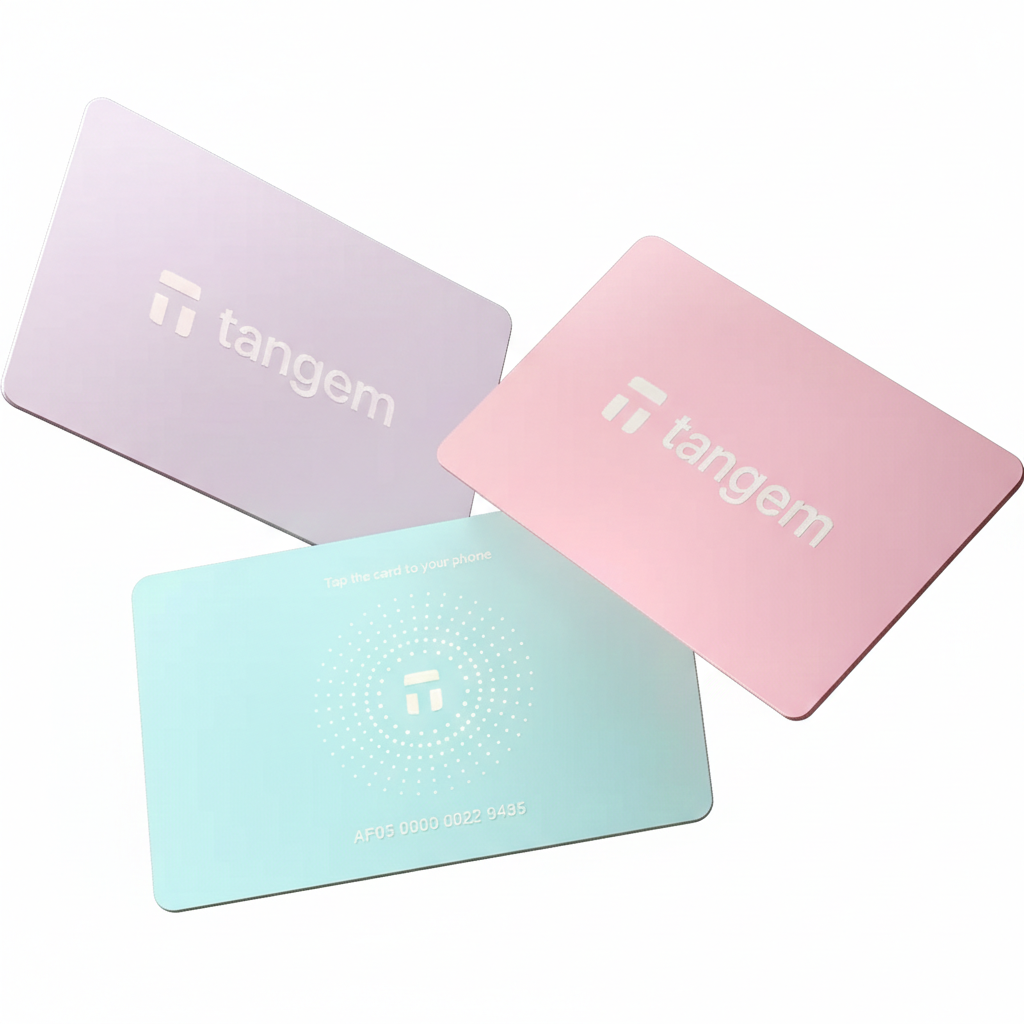 Tangem 2.0 Crypto Wallet 3 Cards Set