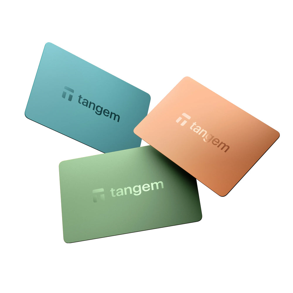 Tangem 2.0 Crypto Wallet 3 Cards Set